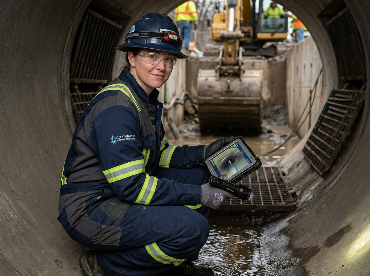 Sewer Line Inspection & Replacement in Houston